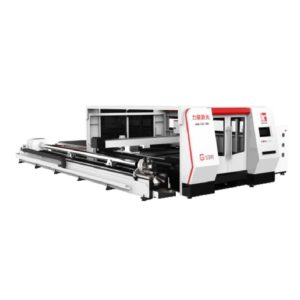 Flat And Tube Combine Fiber Laser Cutting Machine GS-CEG