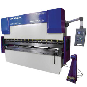 Super NC Hydraulic Press Brake Machine Model WE67Y-100T/2500 Controller E21 And With Crowning Table (TB89863N)